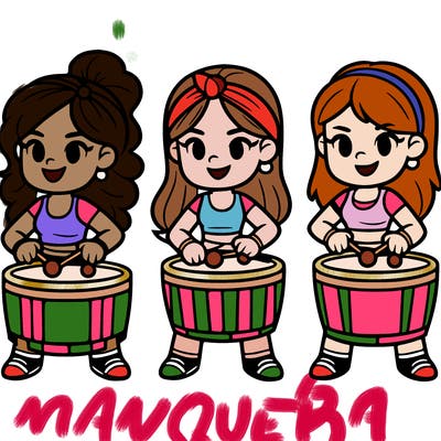 women drummers batucada