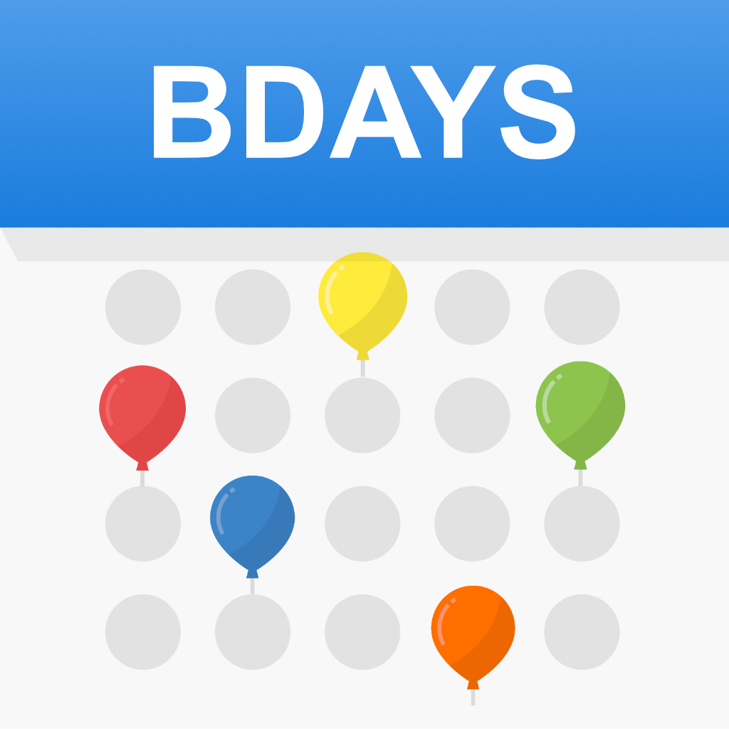 Birthday calendar and reminder - Utilities App | MWM