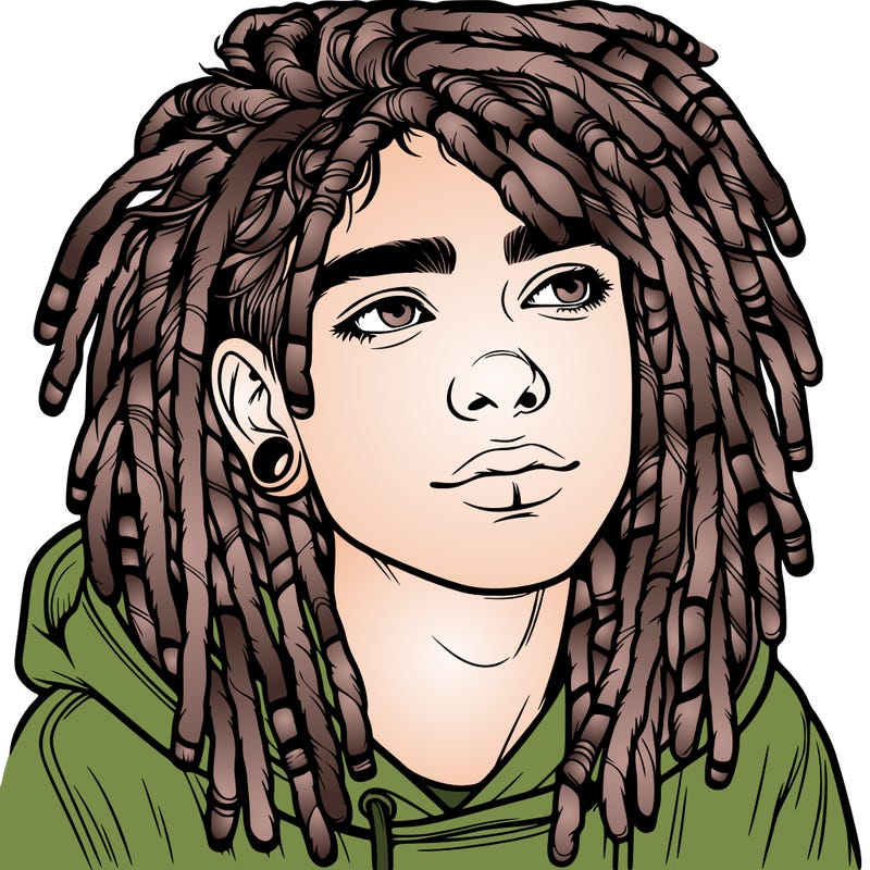 realistic teen dread head