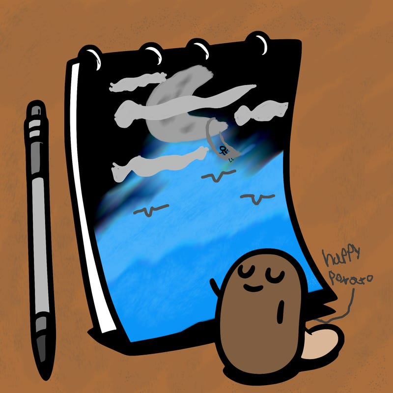 blank paper white nothing