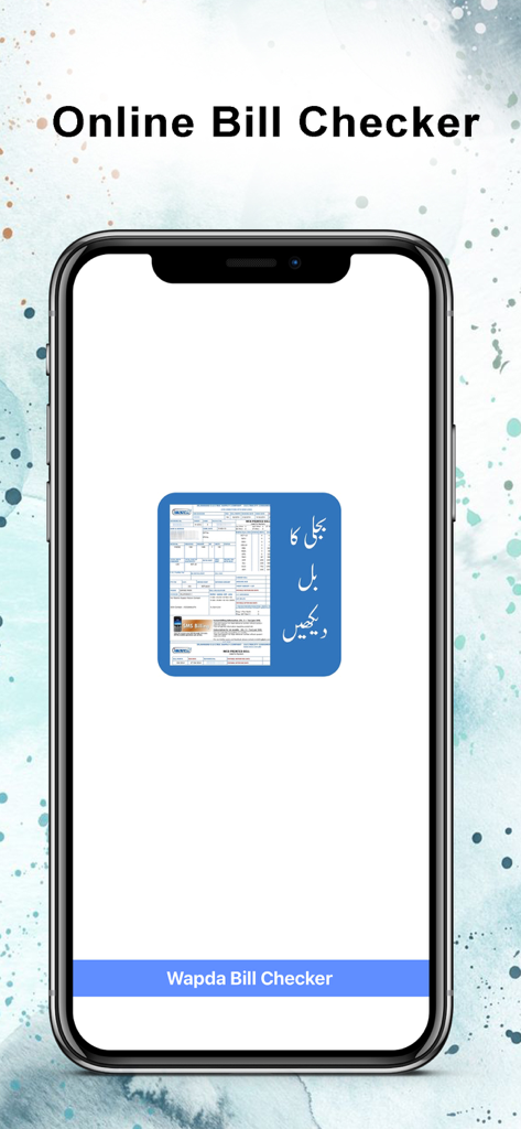 Electricity Bill Checker app interface for checking Pakistani utility bills online