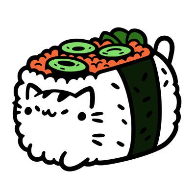 sushi cat