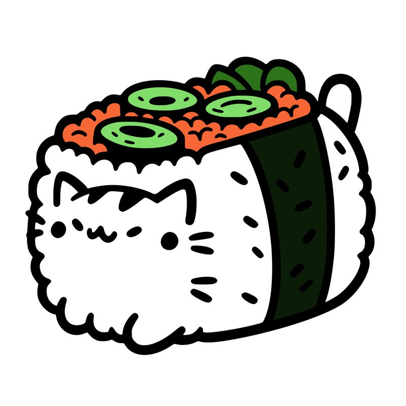 sushi cat