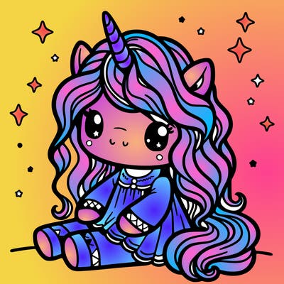 unicorn girl
