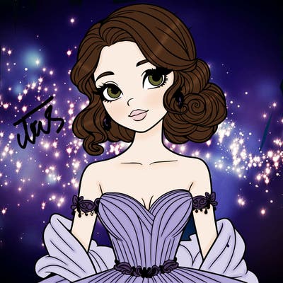 a pretty elegant lady