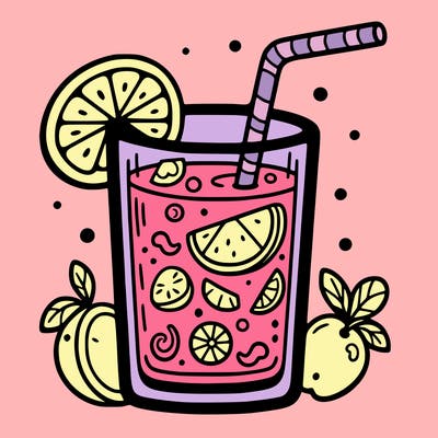 glass of fruit juice