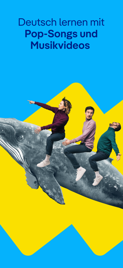 Aprende alemán con canciones pop y vídeos musicales en la aplicación DW Learn German