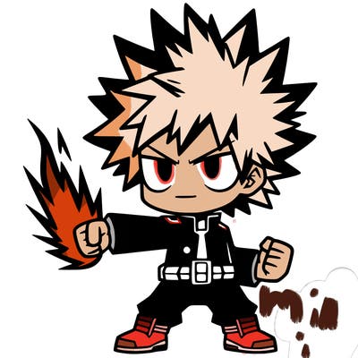 bakugo from my hero academia
