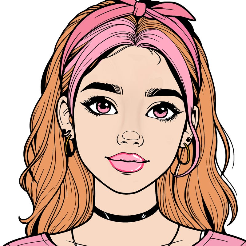 realistic teenage girl