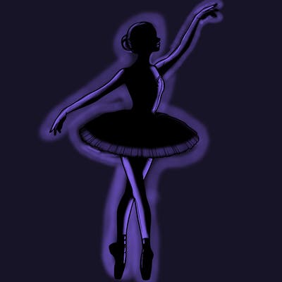 realistic ballerina