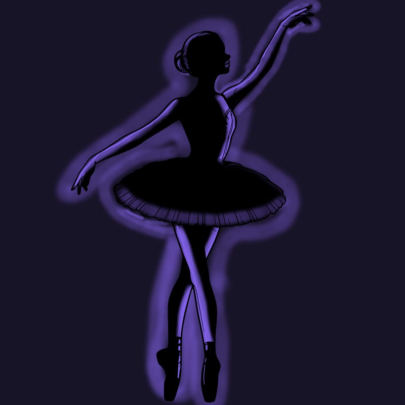 realistic ballerina