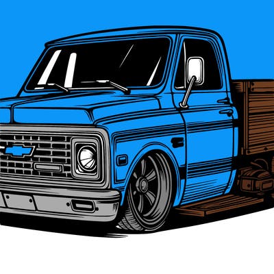a low truck chevi