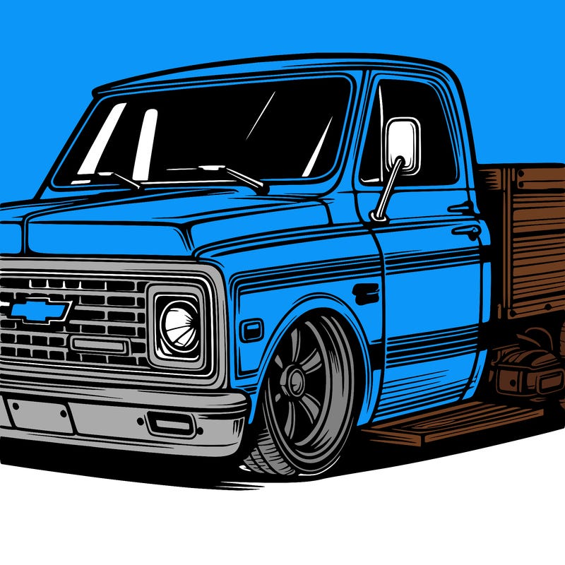 a low truck chevi