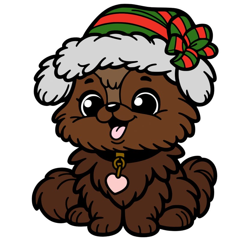 christmas,cheerful,santander pet version