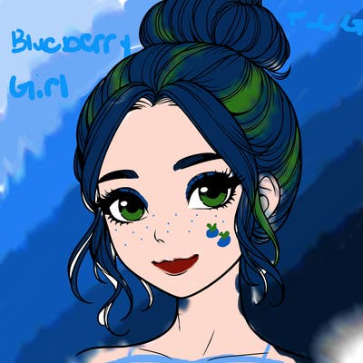 realistic pretty girl with hair in bun