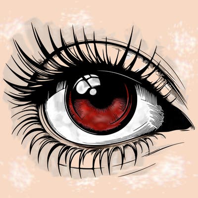 realistic eye