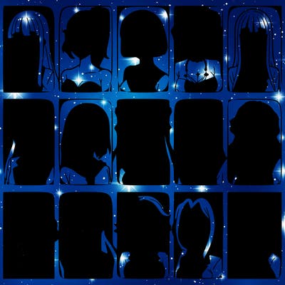 girls that look diffrent anime