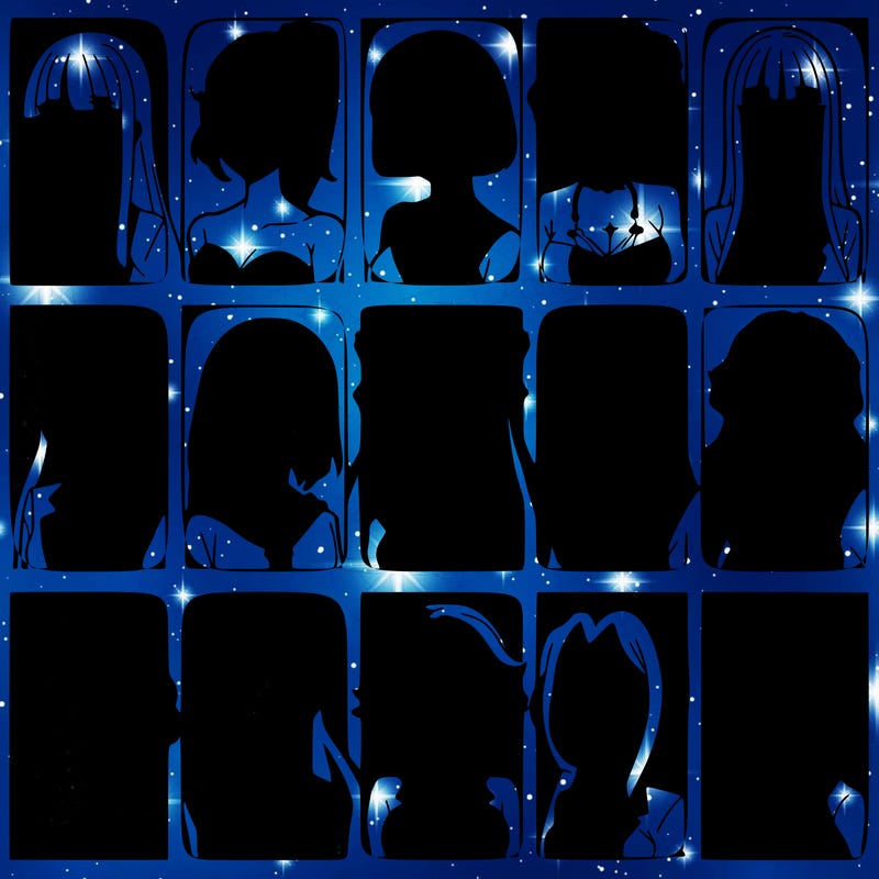 girls that look diffrent anime