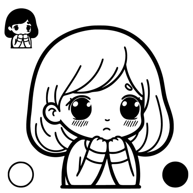 shy girl