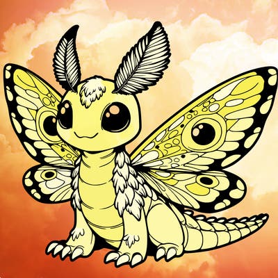 moth dragon