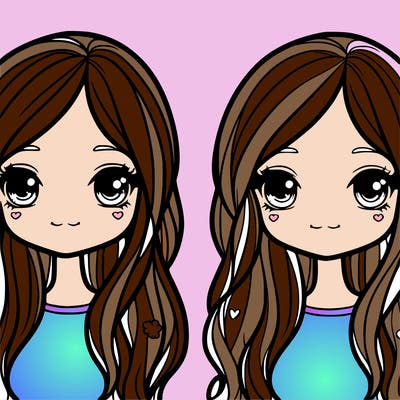 uzun saçlı yüzü güzel bir kız