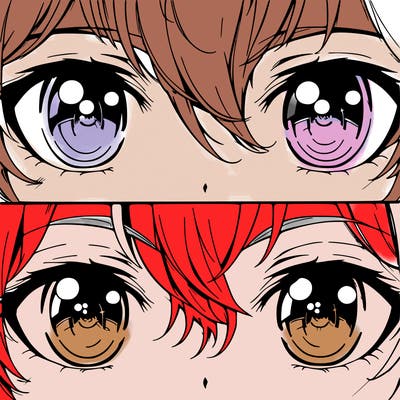 anime eyes