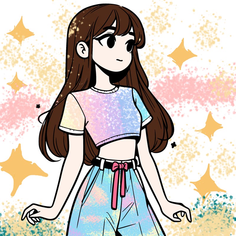 girl in a cute crop top