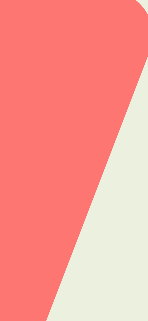 Abstract minimalist background featuring salmon and cream colored geometric shapes