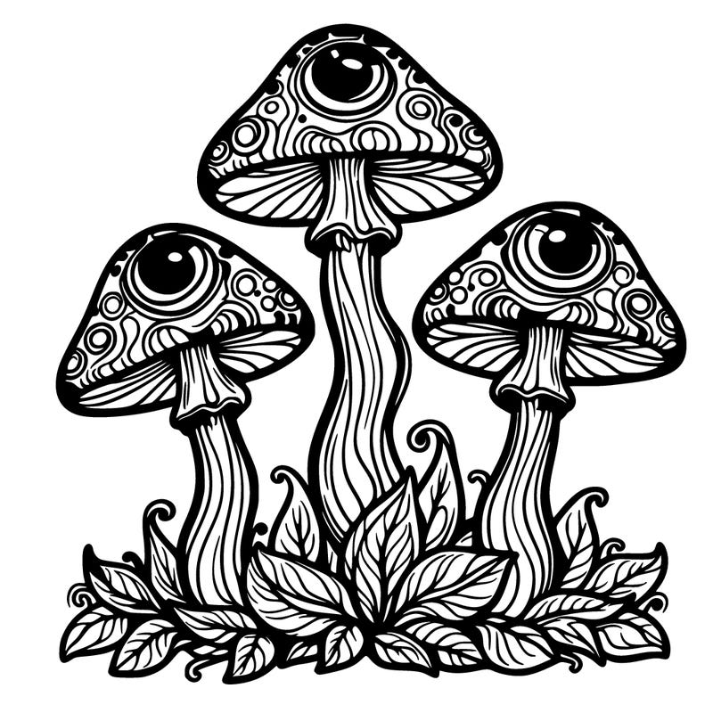 trippy mushrooms