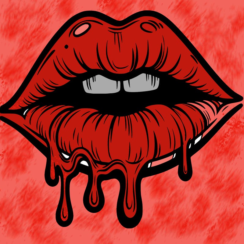 lips that look realistic and drip