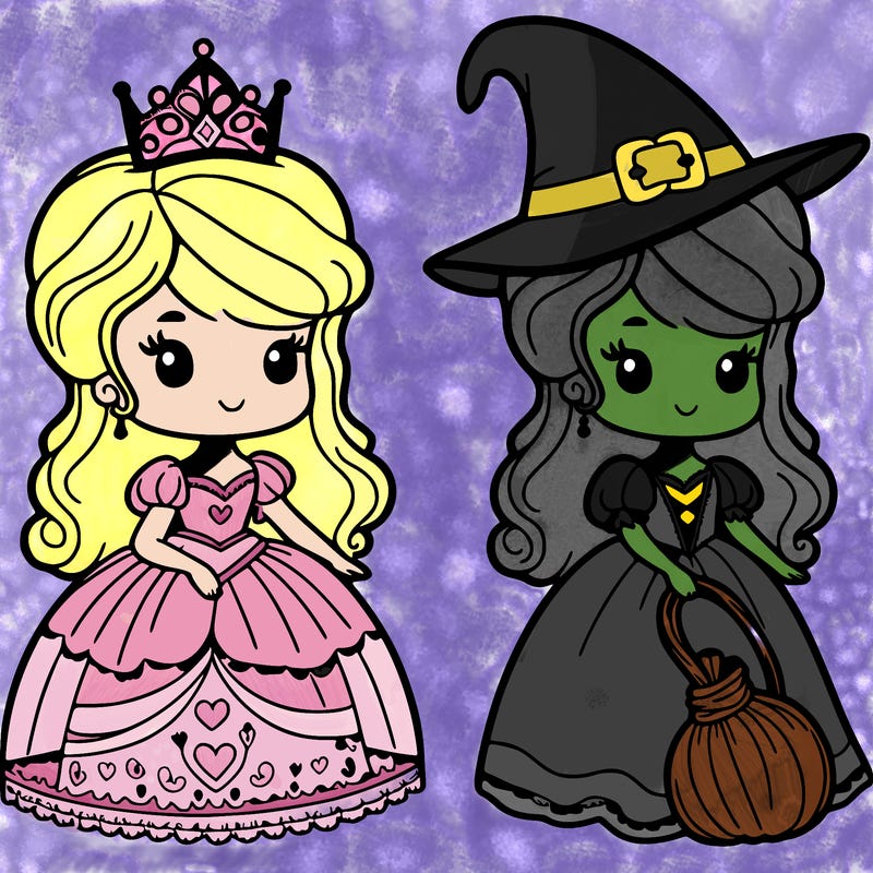 princess as a witch