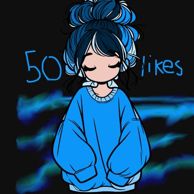 girl with baggy sweatshirt and messy bun