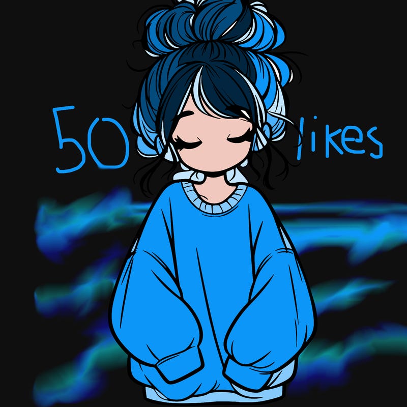 girl with baggy sweatshirt and messy bun