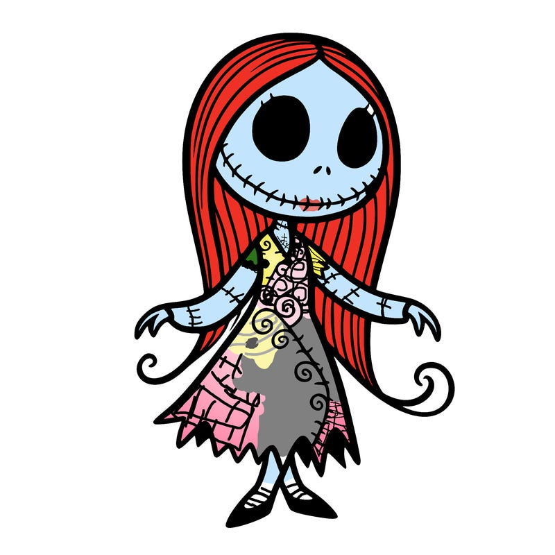 nightmare before christmas  sally