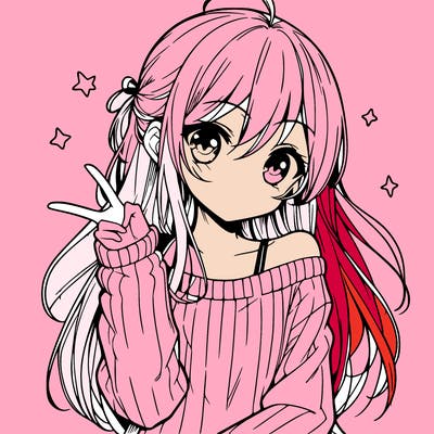 manga girl
