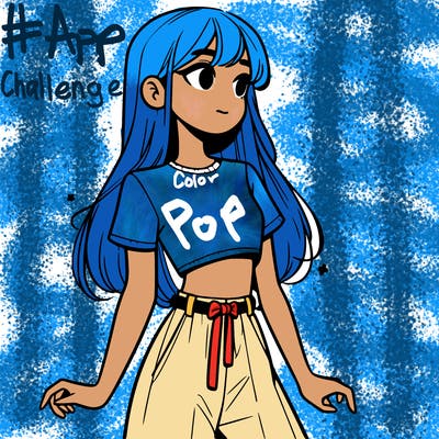 girl in a cute crop top