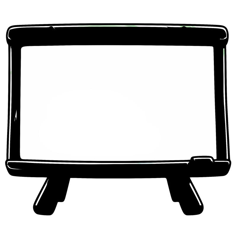 blank board