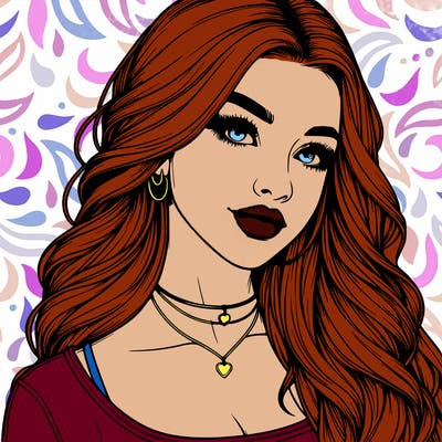 detailed realistic girl