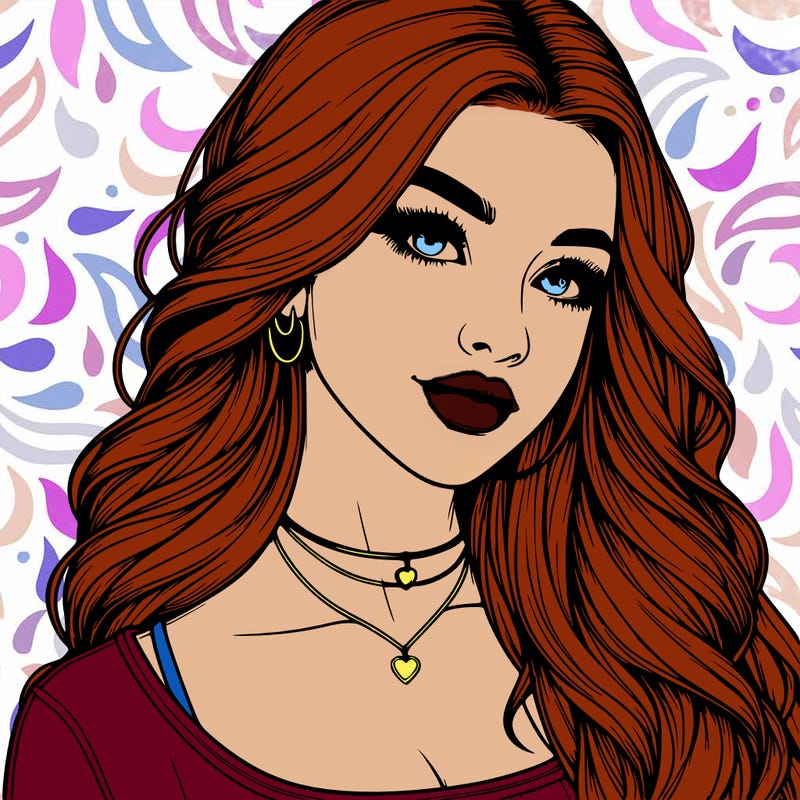detailed realistic girl