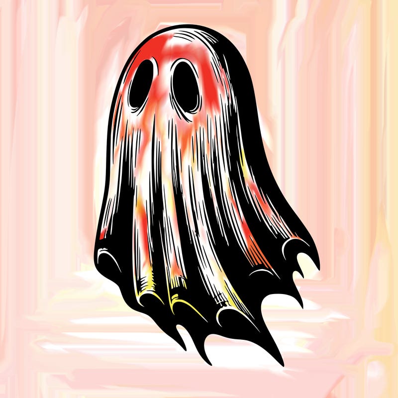 realistic creepy ghost