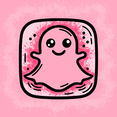 regular snapchat logo