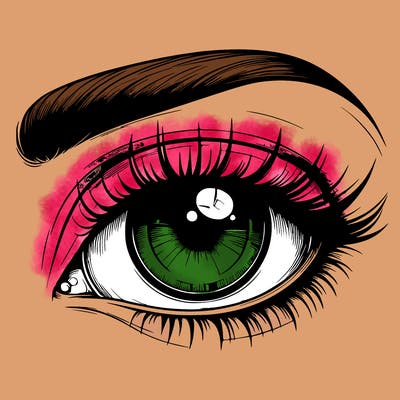 realistic eye