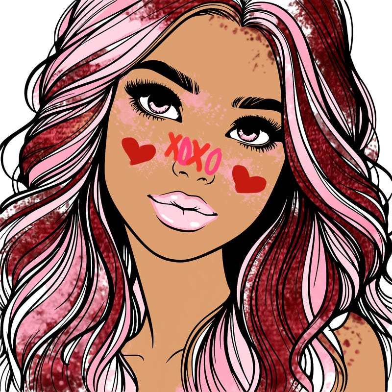 beautiful realistic girl