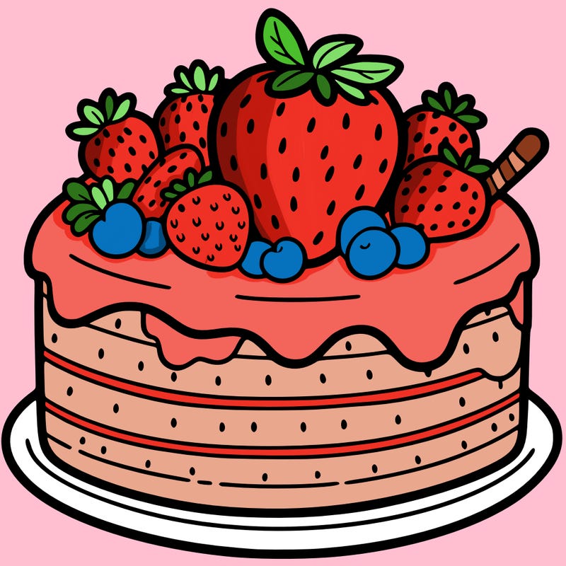 cake strawberry shortcake