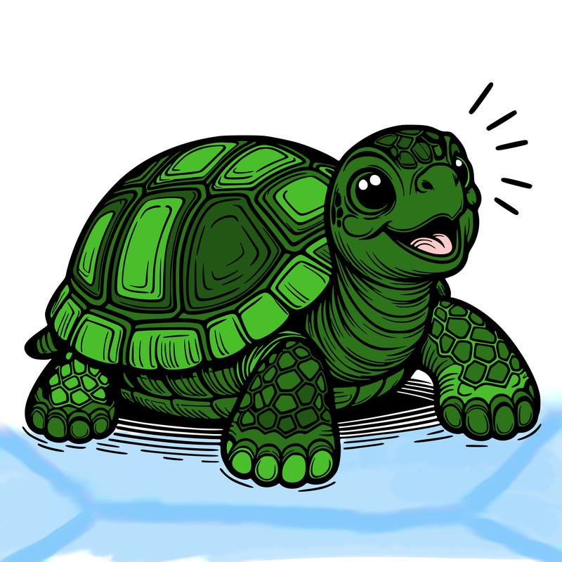 realistic turtle
