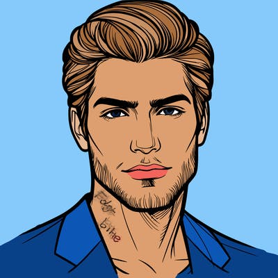 handsome man