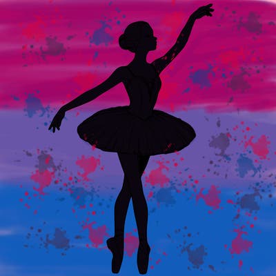 realistic ballerina