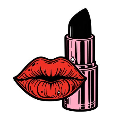 lips and lipstick