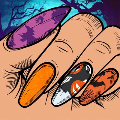 realistic nails