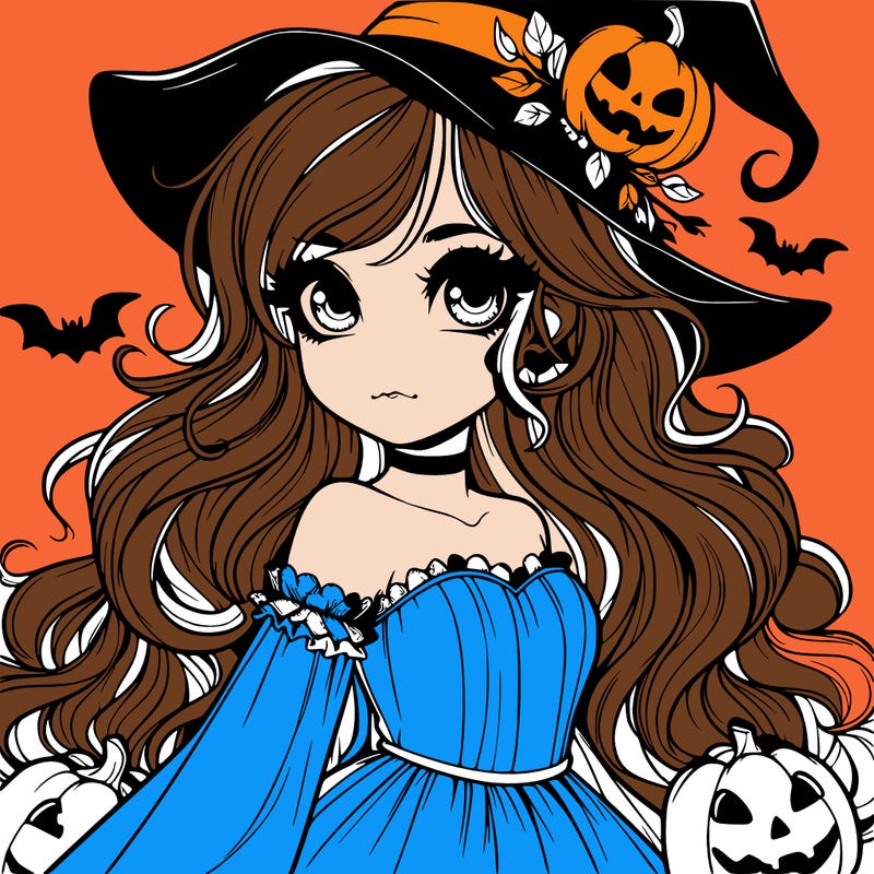 realistic girl halloween